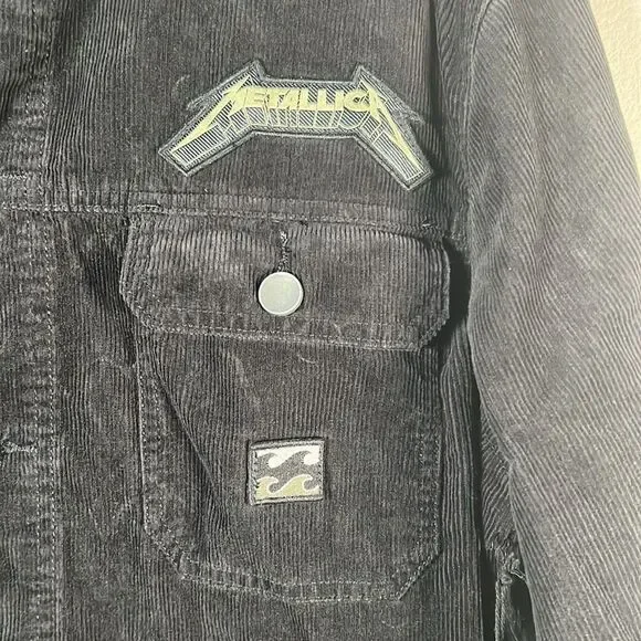 Billabong Metallica Black Album Jacket L - Picture 7 of 9